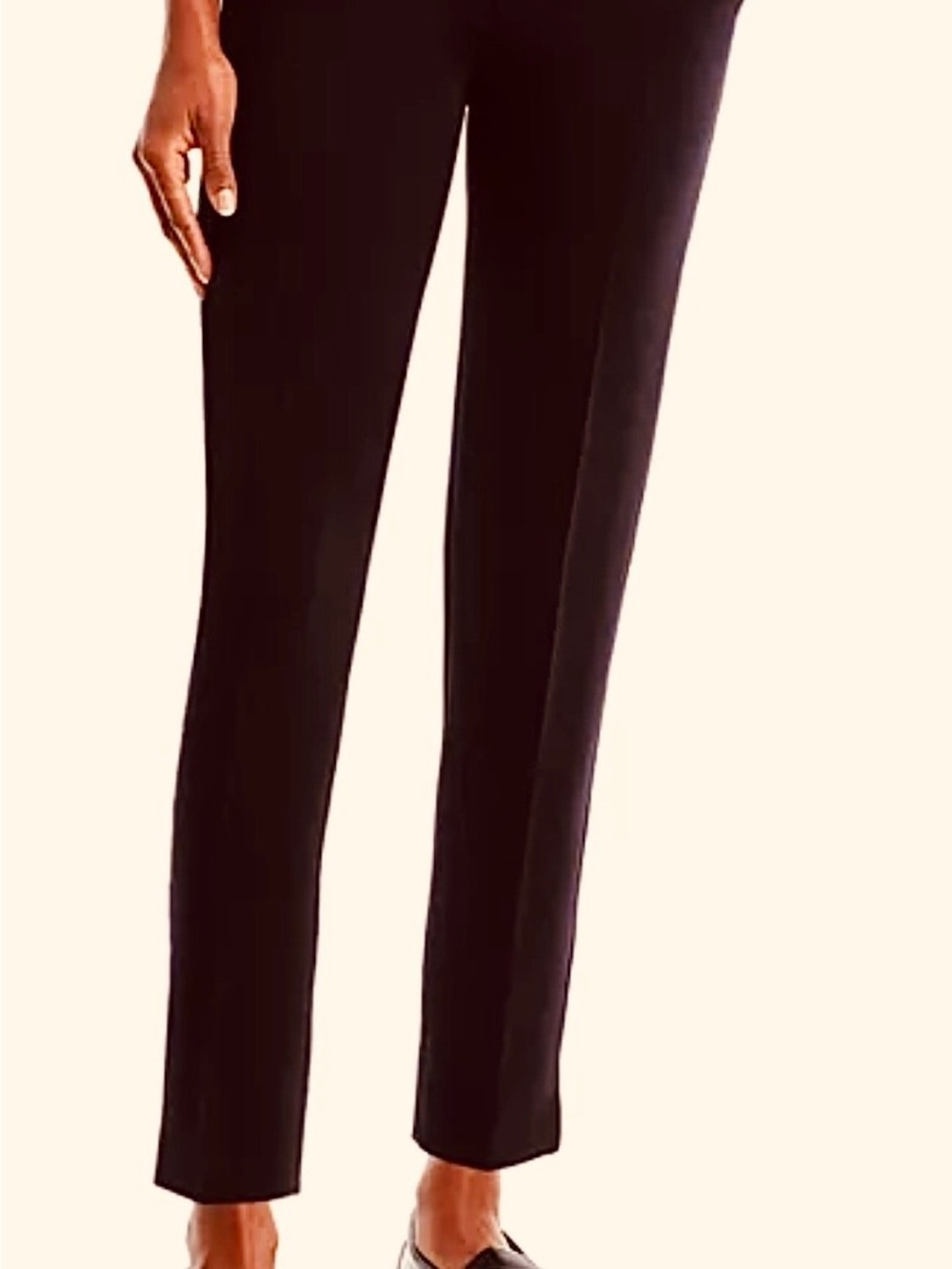NWT Theory Classic Women's Straight-Leg Pants (Plum/Merlot/Burgundy) size 4